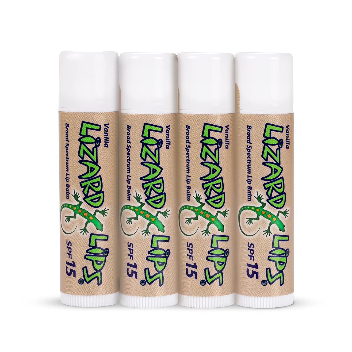 Lizard Lips SPF 15 Lip Balm (Vanilla)