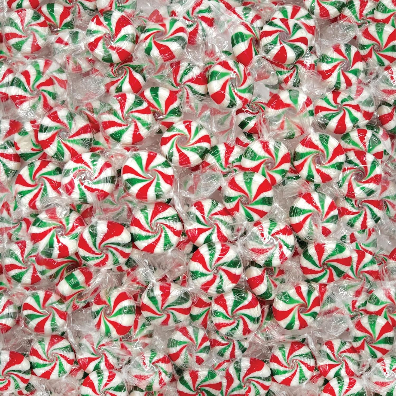 Starlight Mints - 2 Pound Pack (About 150 Count) - Peppermint Candy - Pinwheel Bulk Mints Individually Wrapped - Mint Candy for Office Bowls, Parties and Events