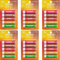Naturistick SPF 30 Vegan Lip Balm – Mineral Sunscreen (Zinc Oxide) | Broad Spectrum UVA/UVB | 100% Natural, Coral-Friendly Formula | 30-Pack Raspberry, Coconut, Cherry, Citrus, Spearmint | Made in USA