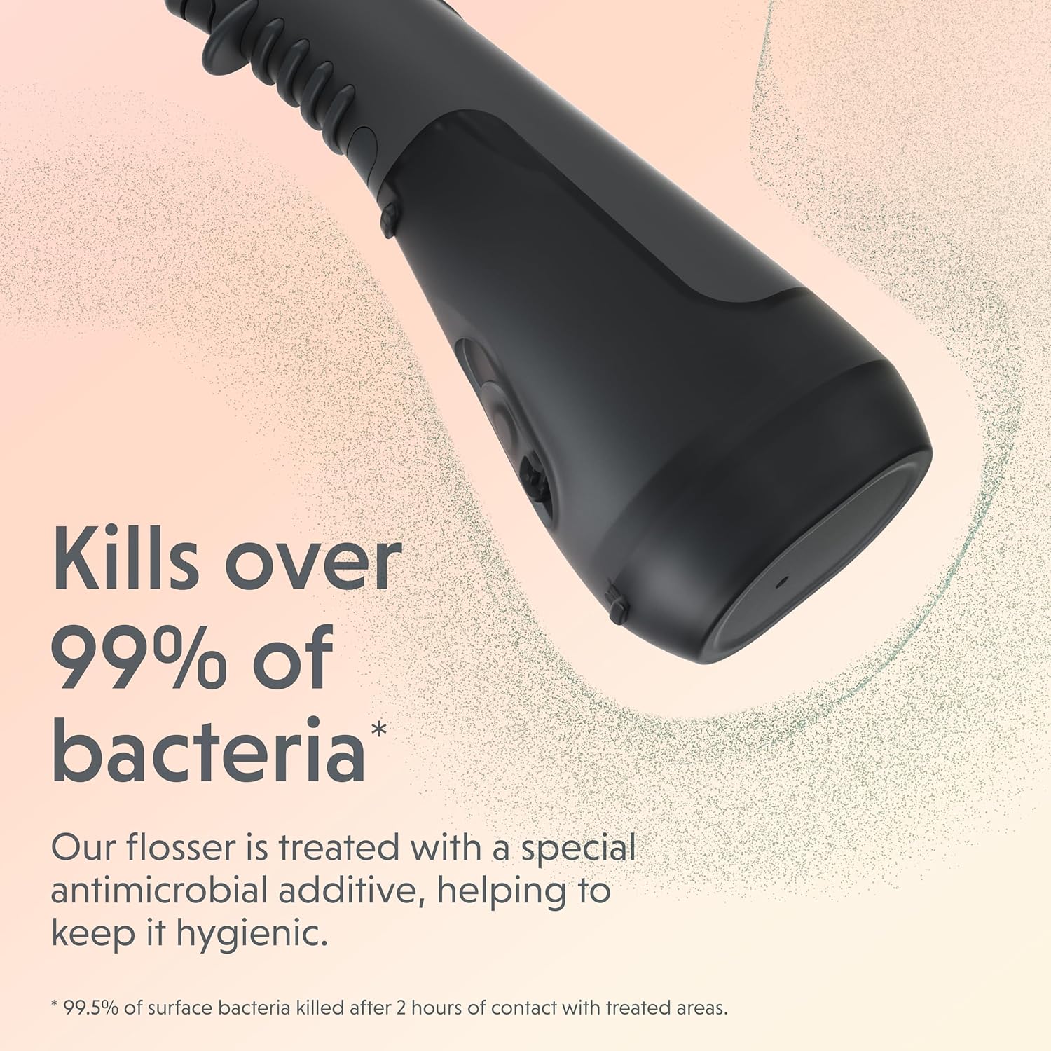 Ordo Water Flossers for Teeth, Cordless IPX7 Waterproof Oral Irrigator, 3 Pressure Settings, Portable, Rechargeable Electric Sonic Flosser, Dental Professional Recommended, Charcoal Grey