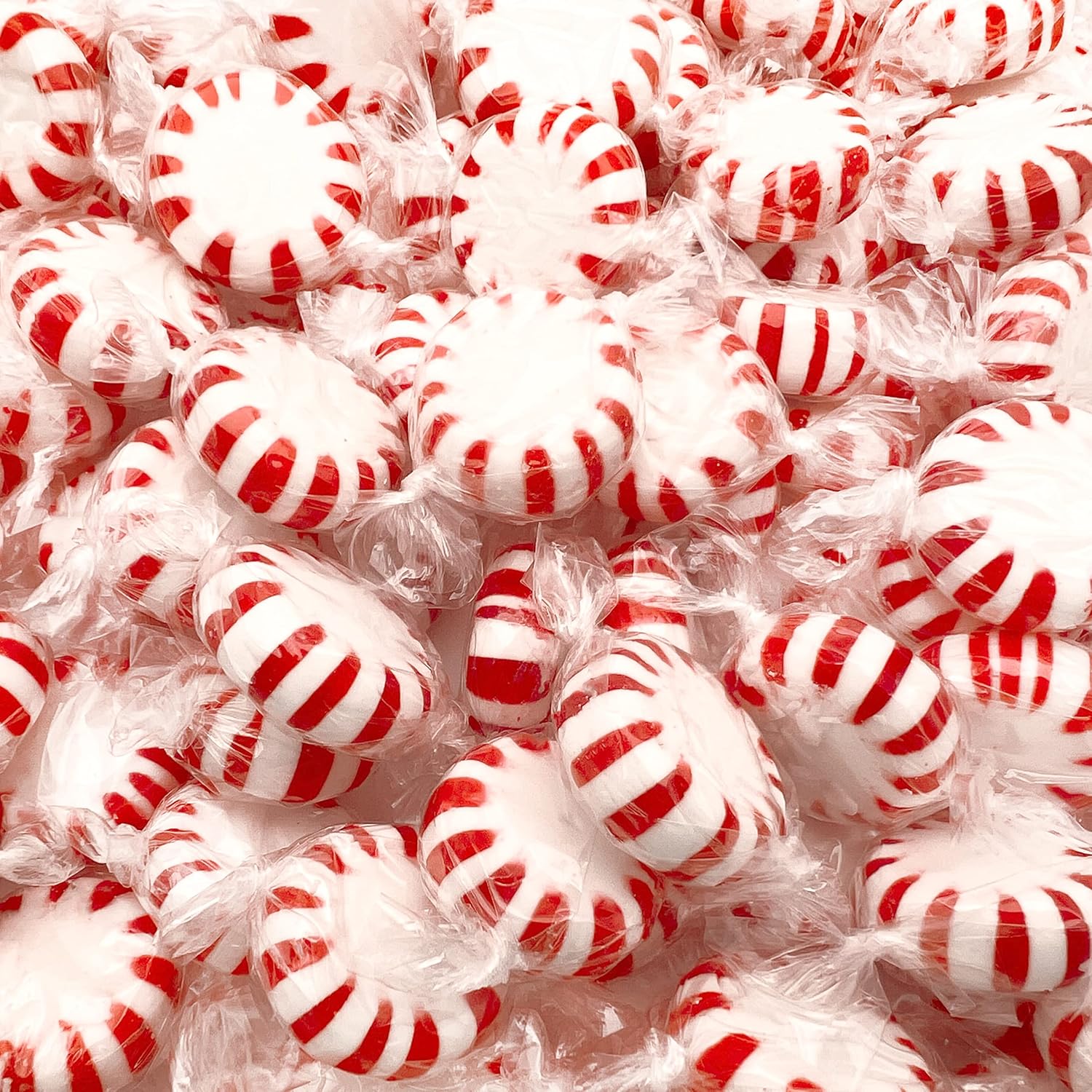 Starlight Peppermint Hard Candy | Bulk 2 Pounds | Individually Wrapped Mints | Refreshing Peppermint Candies