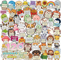 120pcs Emotional Support Animal Stickers, Cute Affirmation Sticker Pack for Adults, Kids & Teens, Waterproof Vinyl Inspirational Decals for Water Bottles, Laptops, Journals, Phones