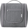 Narwey Hanging Toiletry Bag for Women Travel Makeup Bag Organizer Toiletries Bag Men for Cosmetics Essentials Accessories (Large, Grey)