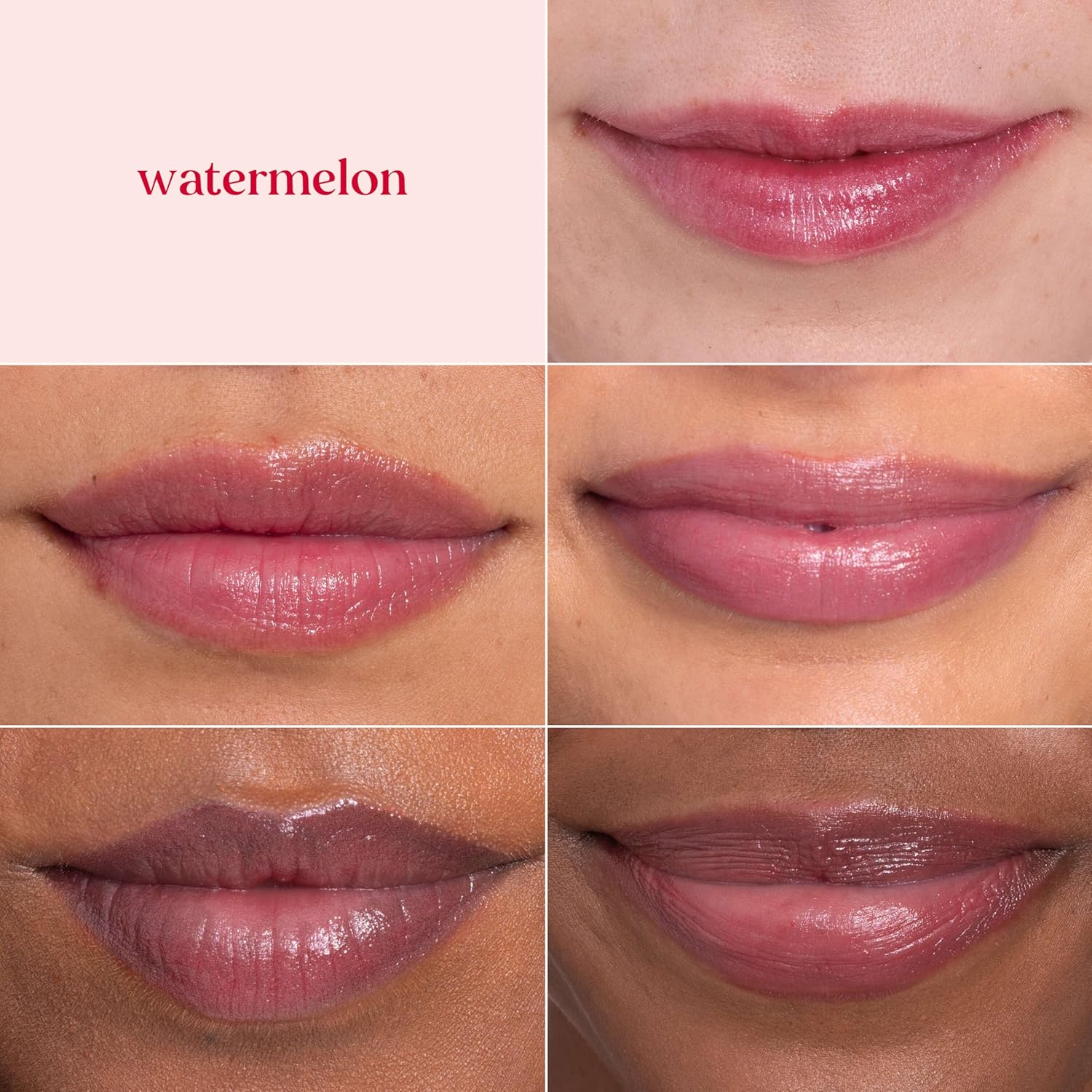 Burt's Bees Shimmer Lip Tint, Tinted Lip Balm Stick, Moisturizing for All Day Hydration with Natural Glowy Pigmented Finish & Buildable Color, Watermelon, 1 Tube, 0.09 oz.