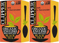 Clipper Tea Organic Fairtrade English Breakfast, Big Ben - USDA Organic, Non-GMO, Fair Trade, Sustainable Caffeinated Tea, 2 Pack, 20 Unbleached Tea Bags