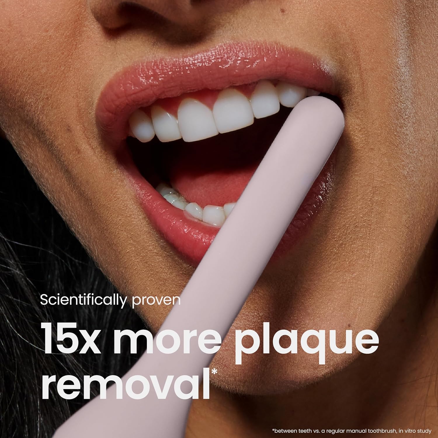 Quip Ultra Next Generation Smart Toothbrush - Timed Electric Toothbrush with Case - Replaceable Brush Head, Soft Bristles, Silicone Handle, 30-Day Battery Life - Travel Toothbrush - Dusk