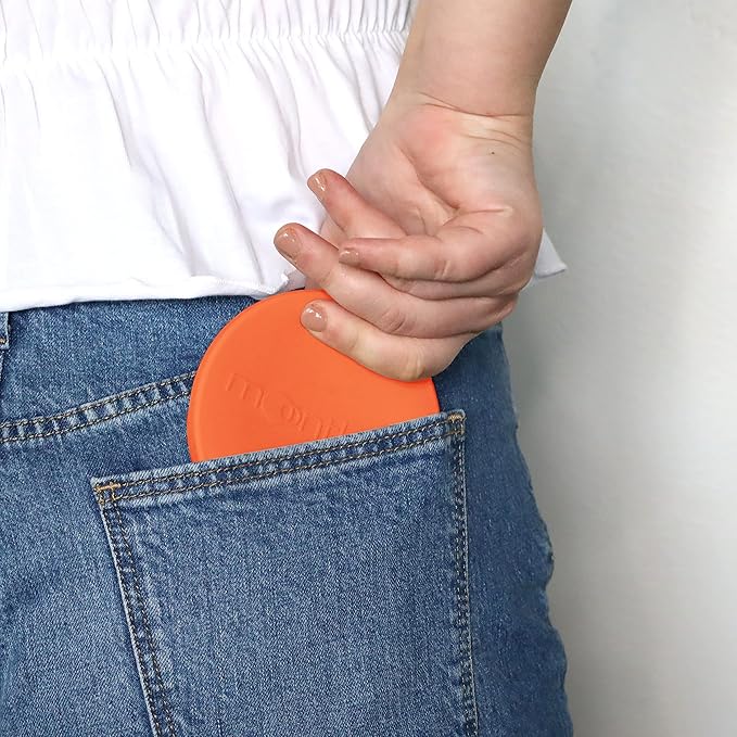 Menstrual Cup Sterilizer, Period Disc Cleaner, Period Cup or Menstrual Disk Travel Wash Case, Multi-Use Shaker for Cleaning or Storage Container, Reusable Menstral Sanitizer (Coral)