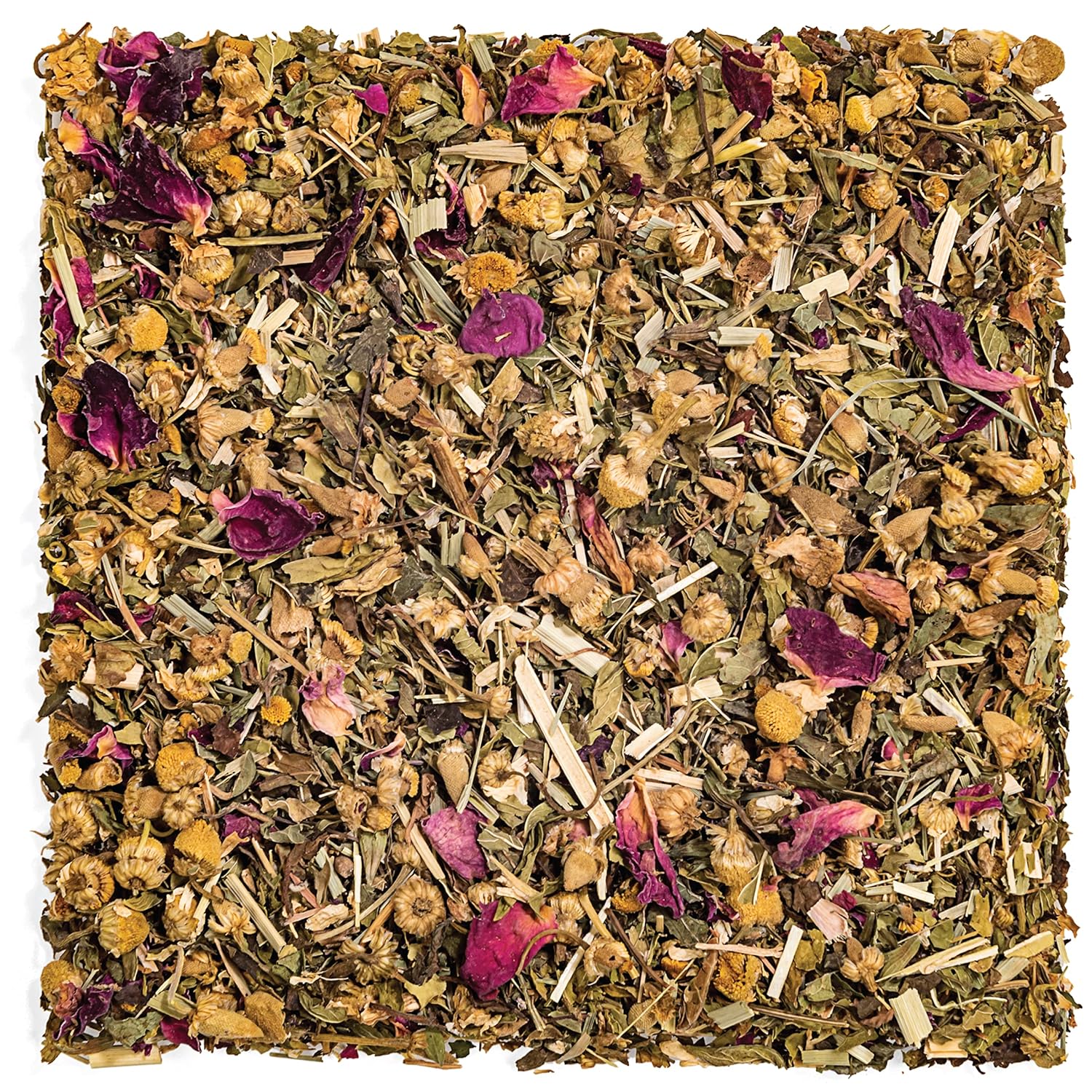 Tealyra - Bedtime - Chamomile - Spearmint - Hemp Leaves - Unique Relaxing Herbal Loose Leaf Tea - Sleep and Calm Tea - All Natural - 224g (8-ounce)