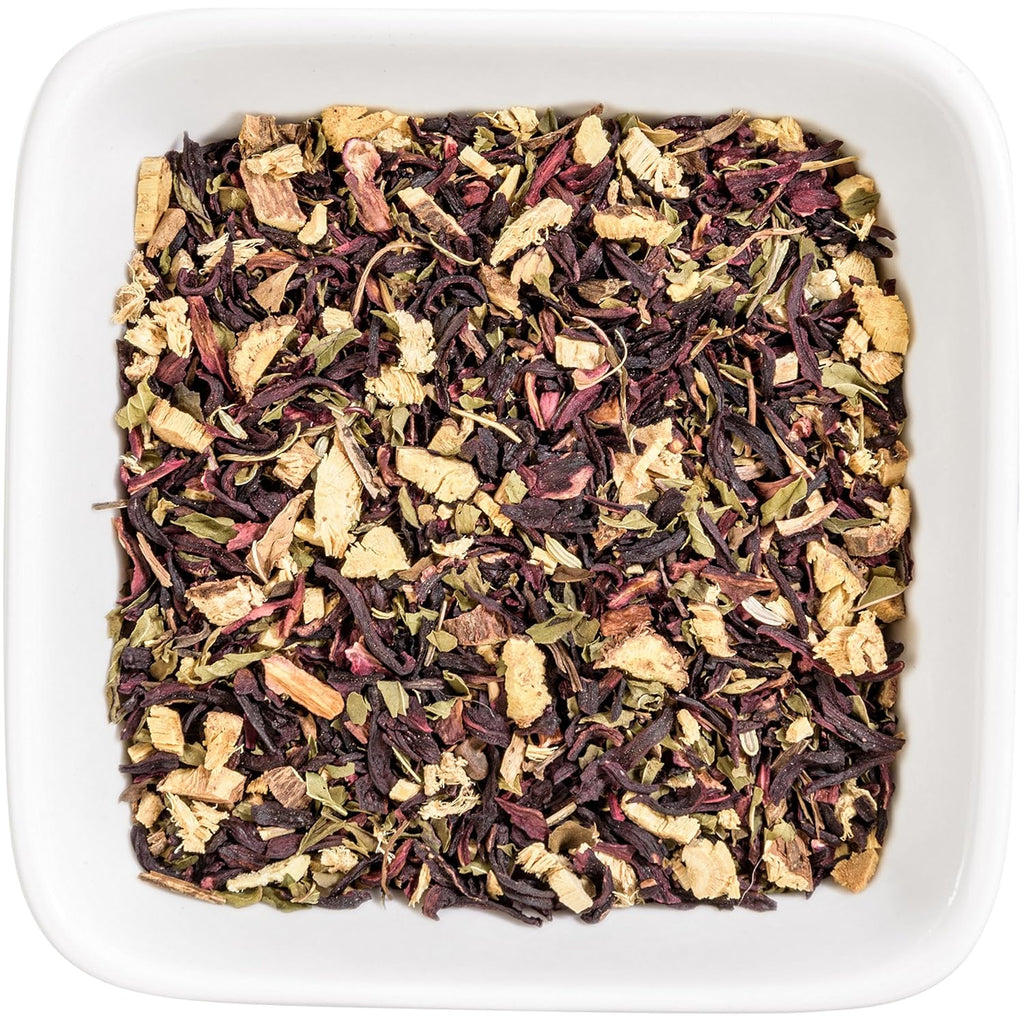 Tealyra - Flat Belly Detox - Fennel - Peppermint - Hibiscus - Wellness Herbal Loose Leaf Tea - Cleanse Tea - Caffeine Free - All Natural - 112g (4-ounce)